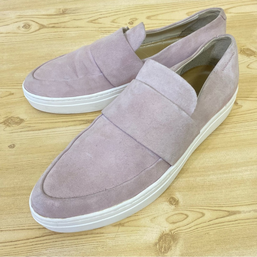 Vagabond Shoemakers Nude Suede Slip On Loafers Women’s Shoes 8 / 38

-